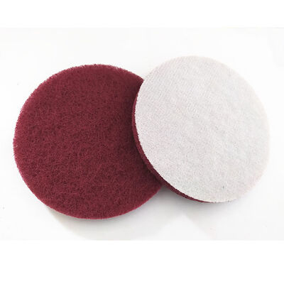 5 Inch Nonwoven Velcro Sanding Discs Hook And Loop Sandpaper Sheets