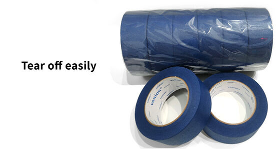 3 Inch Painter'S Crepe Masking Tape Rubber Based Adhesive black 25mmx100m