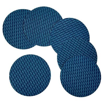 Rhombus Zirconia Diamond Orbital Sanding Pads Discs Non Porous 80 Grit