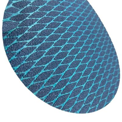 Rhombus Zirconia Diamond Orbital Sanding Pads Discs Non Porous 80 Grit