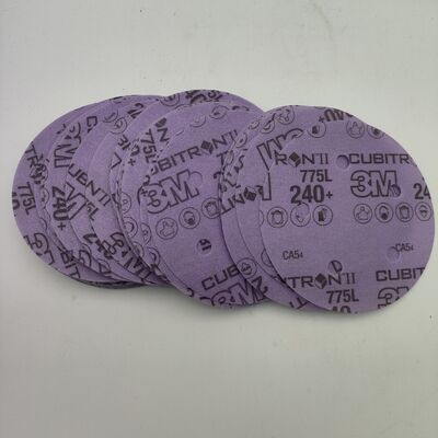 775L 3M Cubitron II Grinding Discs sandpaper 6 Inch Hookit Film For Automotive Sanding