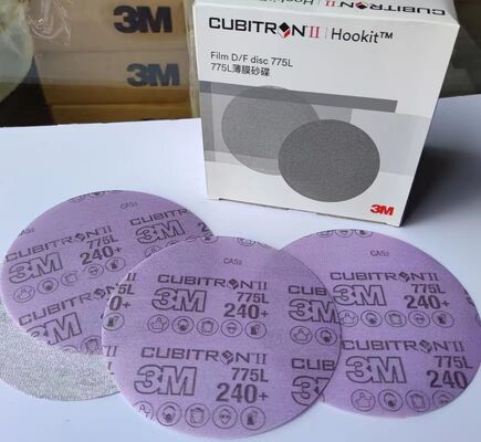 775L 3M Cubitron II Grinding Discs sandpaper 6 Inch Hookit Film For Automotive Sanding