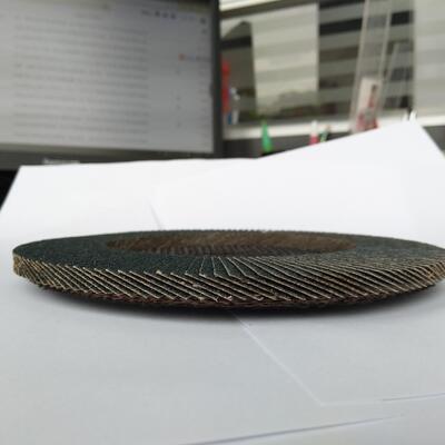 T27 Depressed Center Abrasive Flap Disc 4.5 Inch 60 Grit 115x22mm For Aggressive Smoothing
