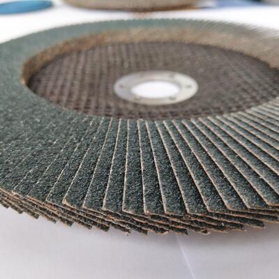 T27 Depressed Center Abrasive Flap Disc 4.5 Inch 60 Grit 115x22mm For Aggressive Smoothing