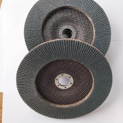 T27 Depressed Center Abrasive Flap Disc 4.5 Inch 60 Grit 115x22mm For Aggressive Smoothing