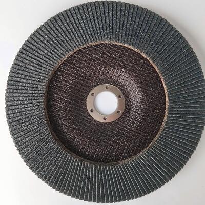 T27 Depressed Center Abrasive Flap Disc 4.5 Inch 60 Grit 115x22mm For Aggressive Smoothing