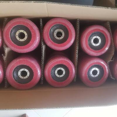 Ceramic Aluminum Oxide Diamond Flap Disc Pad T29 Full Curved 40 Grit