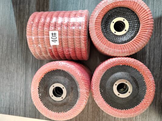 Ceramic Aluminum Oxide Diamond Flap Disc Pad T29 Full Curved 40 Grit