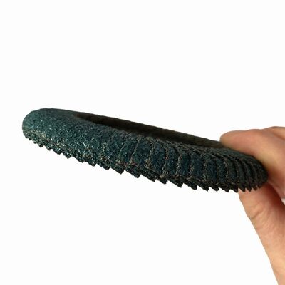 Customizable 765 Zirconia Alumina Abrasive Flap Disc Full Curved 120 grit