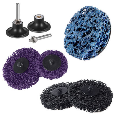 Woodworkers Silicon Carbide 2 Inch Roloc Sanding Discs Abrasive For Deburring