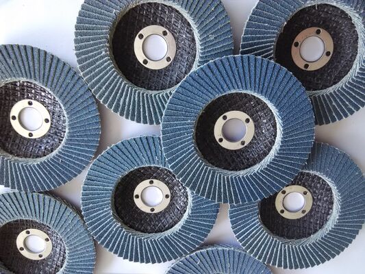 Stainless Steel Abrasive 125mm Flap Disc 60 80 100 Grit Flapper Wheel For Angle Grinder