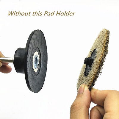 3Inch 120 Grit Roloc Quick Change Discs For Metalworking Rust Removal