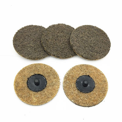 3Inch 120 Grit Roloc Quick Change Discs For Metalworking Rust Removal
