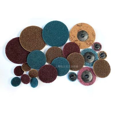 3Inch 120 Grit Roloc Quick Change Discs For Metalworking Rust Removal