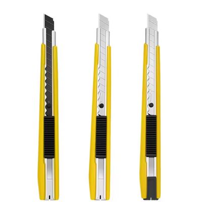 Industrial Retractable Snap Off Box Cutter Blade 9mm OEM For Trimming Woodworking