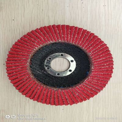 40 Grit Coarse Ceramic Abrasive Flap Disc 125mm For Die Grinder 12200RPM