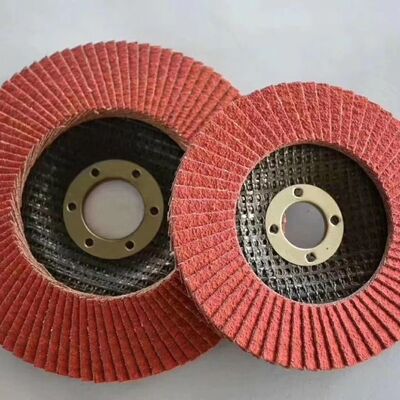 40 Grit Coarse Ceramic Abrasive Flap Disc 125mm For Die Grinder 12200RPM