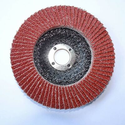 40 Grit Coarse Ceramic Abrasive Flap Disc 125mm For Die Grinder 12200RPM