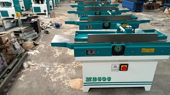 Semi Automatic Carpenter Plain Industrial Thickness Planer 6500r/Min 2.2KW 380V