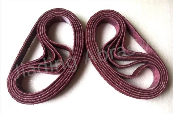 Coarse Grit Stainless Steel Abrasive Sanding Belt 3x21 220 Tensile Resistant