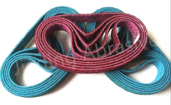 Coarse Grit Stainless Steel Abrasive Sanding Belt 3x21 220 Tensile Resistant