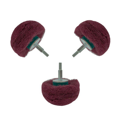 4 Inch Non Woven Flap Disc Abrasive Buffing Wheel 13300RPM OEM