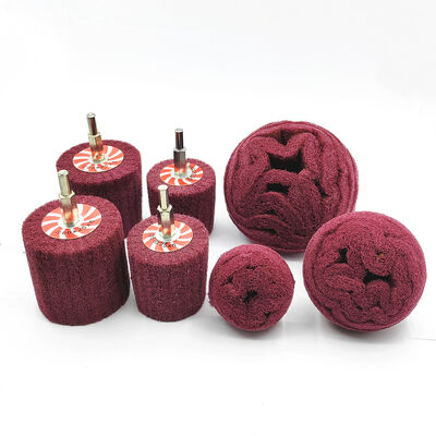 4 Inch Non Woven Flap Disc Abrasive Buffing Wheel 13300RPM OEM