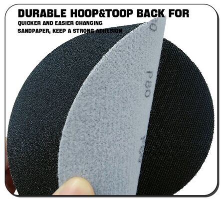 Customized Silicon Carbide Sanding Discs For Granite Wood Abrasive Tools 5 Inch