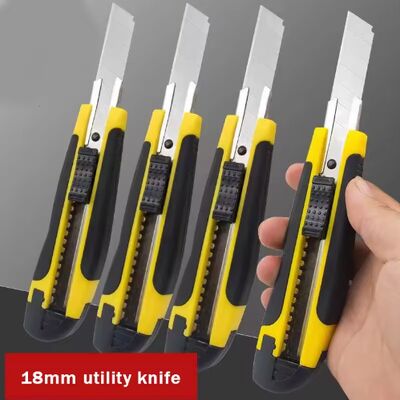 Snap Off Razor Safety Utility Knife Blade SK2 SK5 Material For Office 18mm