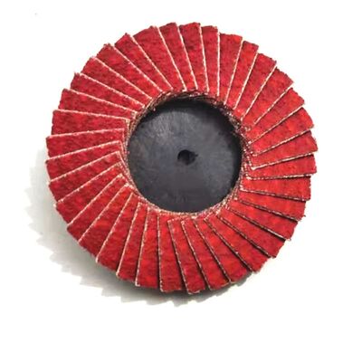 Nylon Plastic Backing Mini Flap Abrasive Sanding Disc 2" 50mm For Grinder