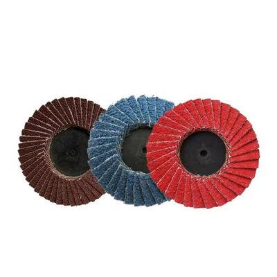 Nylon Plastic Backing Mini Flap Abrasive Sanding Disc 2" 50mm For Grinder