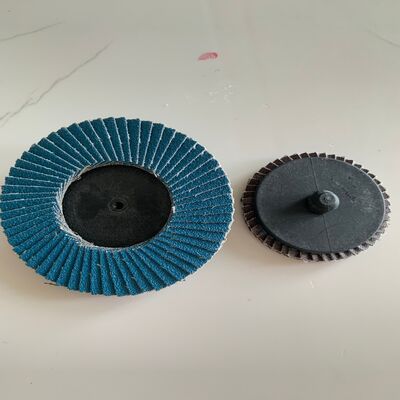 75mm 3" Mini Flap Roloc Quick Change Discs Abrasive For Sanding