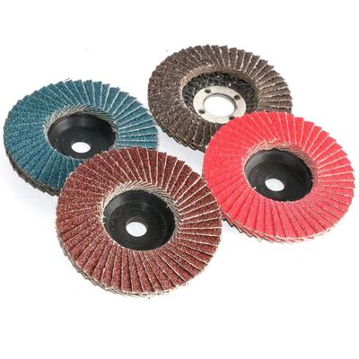 75mm 3" Mini Flap Roloc Quick Change Discs Abrasive For Sanding