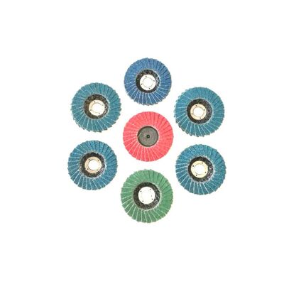 Nylon Plastic Backing Mini Flap Abrasive Sanding Disc 2" 50mm For Grinder