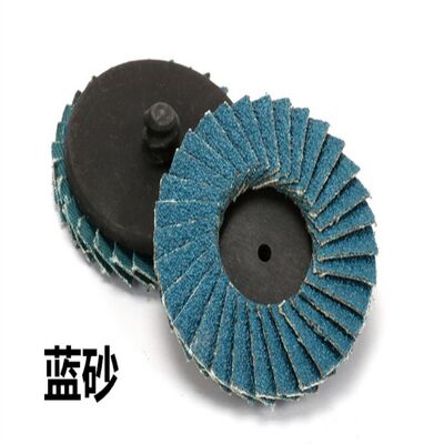 Nylon Plastic Backing Mini Flap Abrasive Sanding Disc 2" 50mm For Grinder