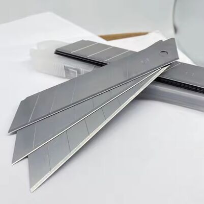 Retractable 18mm Snap Off Utility Knife Blade With Precision Honed Edge