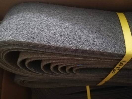 100mm Nonwoven Nylon 2x42 Sanding Belts For Wire Drawing Wood Surface Polishing