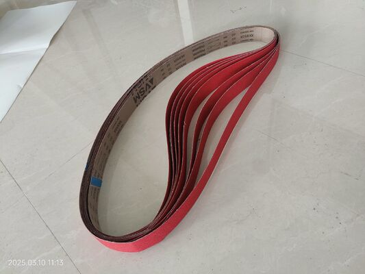 3x18 Ceramic Abrasive Sanding Belt 24 Grit-120 Grit For Steel Polishing