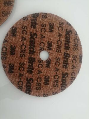 Perforated Nylon Fiber Hook And Loop Sanding Disc Sandpaper 4 Inch 12000 RPM