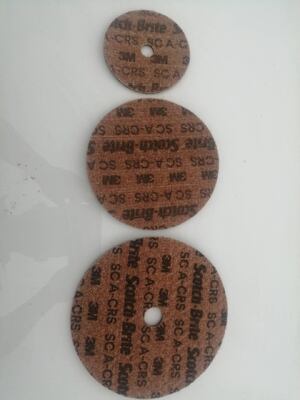 Perforated Nylon Fiber Hook And Loop Sanding Disc Sandpaper 4 Inch 12000 RPM