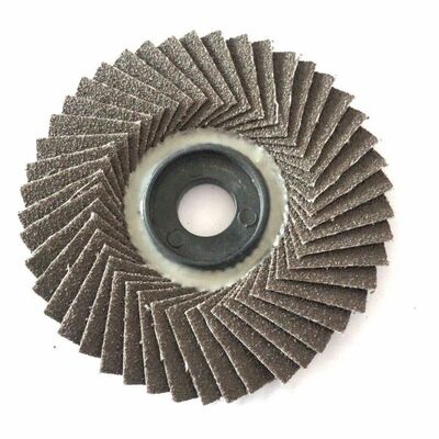 Kingcattle KX565 Flexible AO Abrasive Flap Disc For Aluminum 4inch 40 Grit