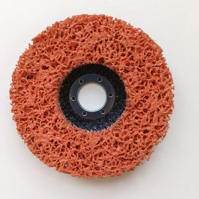 Coral Poly Stripping Abrasive Flap Disc For Rust Removing 115mm