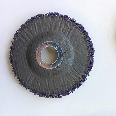 Coral Poly Stripping Abrasive Flap Disc For Rust Removing 115mm