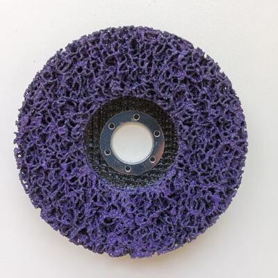 Coral Poly Stripping Abrasive Flap Disc For Rust Removing 115mm