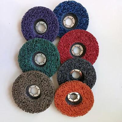 Coral Poly Stripping Abrasive Flap Disc For Rust Removing 115mm
