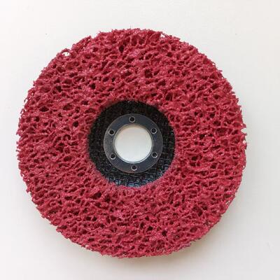 Coral Poly Stripping Abrasive Flap Disc For Rust Removing 115mm