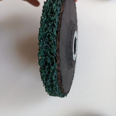 Coral Poly Stripping Abrasive Flap Disc For Rust Removing 115mm