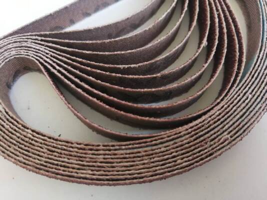 Drum Sander Red Ceramic Sanding Belts For Metal 533 X 76mm OEM