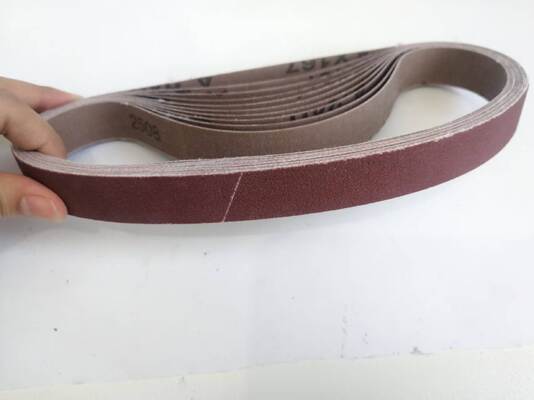 13 Inch Aluminum Oxide Abrasive Sanding Belt For Stainless Steel 2x72 Custom