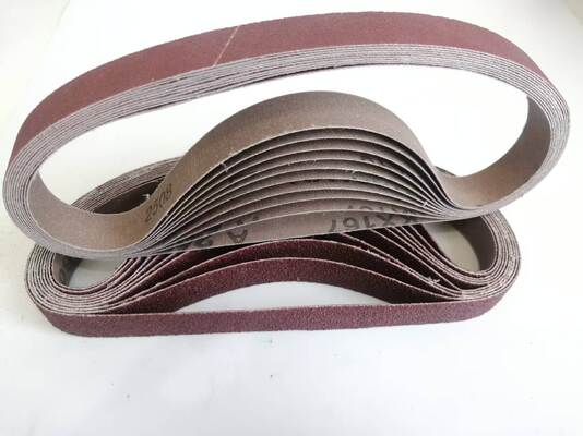 13 Inch Aluminum Oxide Abrasive Sanding Belt For Stainless Steel 2x72 Custom